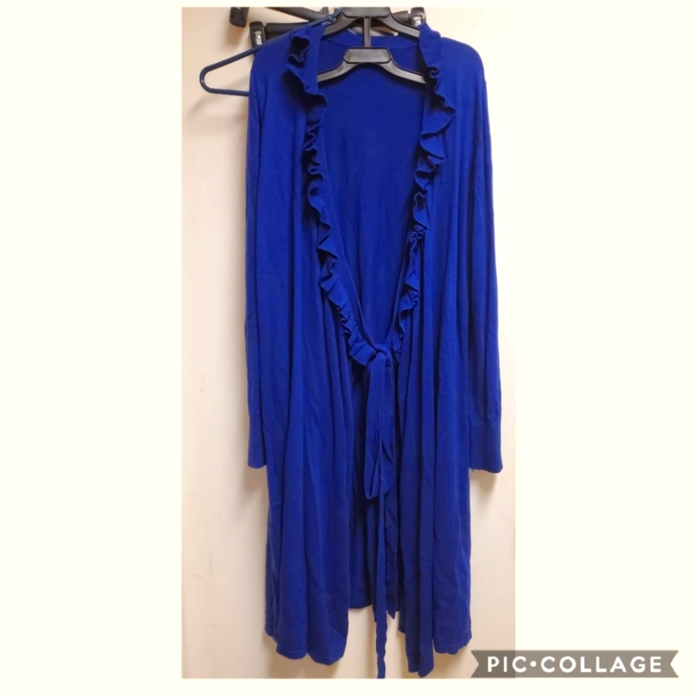 Merona Royal blue long sweater